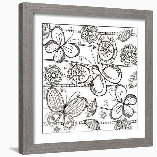 Butterfly I-Robbin Rawlings-Framed Art Print