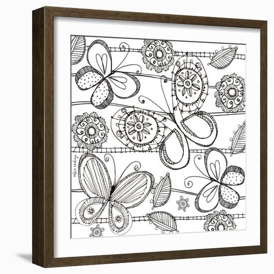 Butterfly I-Robbin Rawlings-Framed Art Print