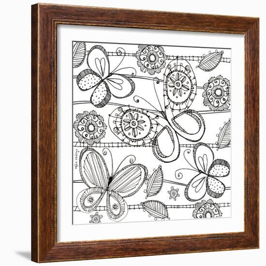 Butterfly I-Robbin Rawlings-Framed Art Print