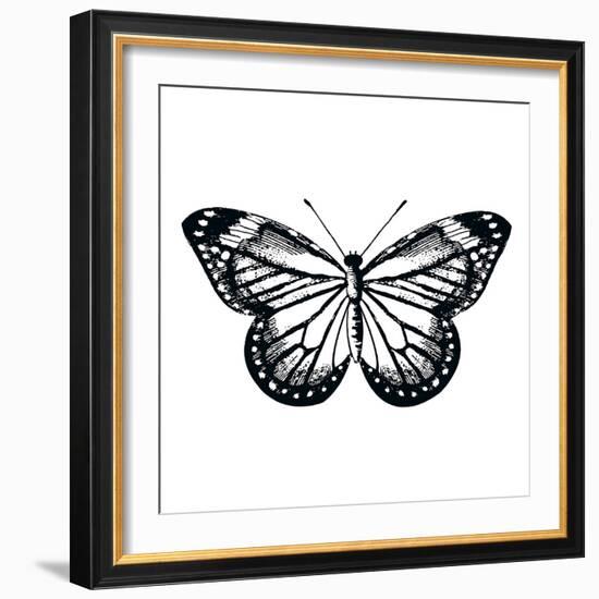 Butterfly II-Clara Wells-Framed Giclee Print