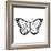 Butterfly III-Clara Wells-Framed Giclee Print