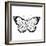 Butterfly III-Clara Wells-Framed Giclee Print