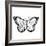 Butterfly III-Clara Wells-Framed Giclee Print