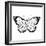 Butterfly III-Clara Wells-Framed Giclee Print