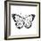 Butterfly III-Clara Wells-Framed Giclee Print