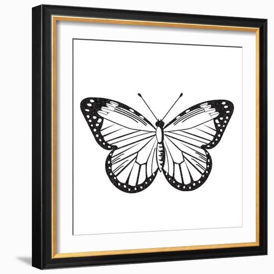 Butterfly III-Clara Wells-Framed Giclee Print