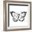 Butterfly III-Clara Wells-Framed Giclee Print