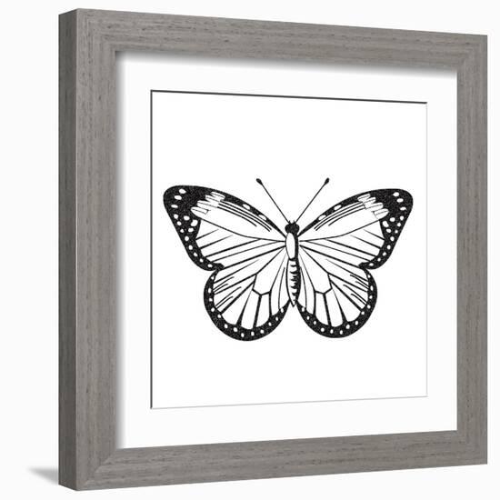 Butterfly III-Clara Wells-Framed Giclee Print