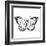 Butterfly III-Clara Wells-Framed Giclee Print