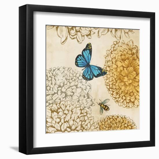 Butterfly in Flight II-Anna Polanski-Framed Art Print