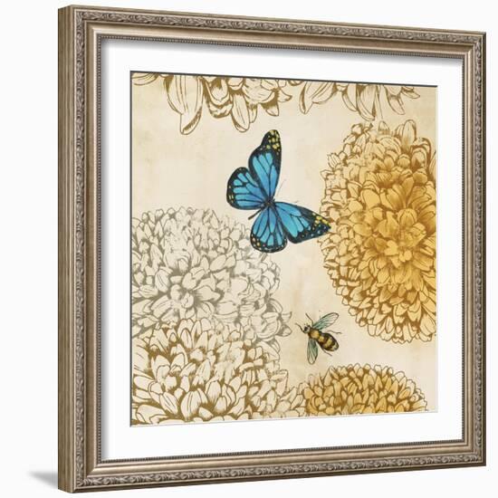 Butterfly in Flight II-Anna Polanski-Framed Art Print