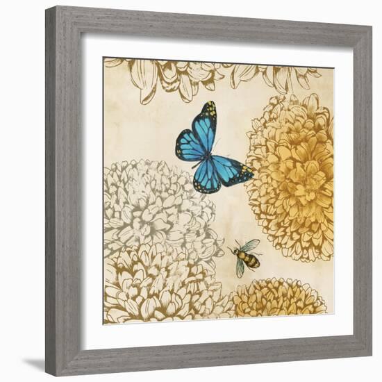 Butterfly in Flight II-Anna Polanski-Framed Art Print