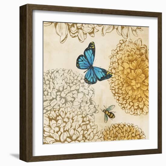 Butterfly in Flight II-Anna Polanski-Framed Art Print