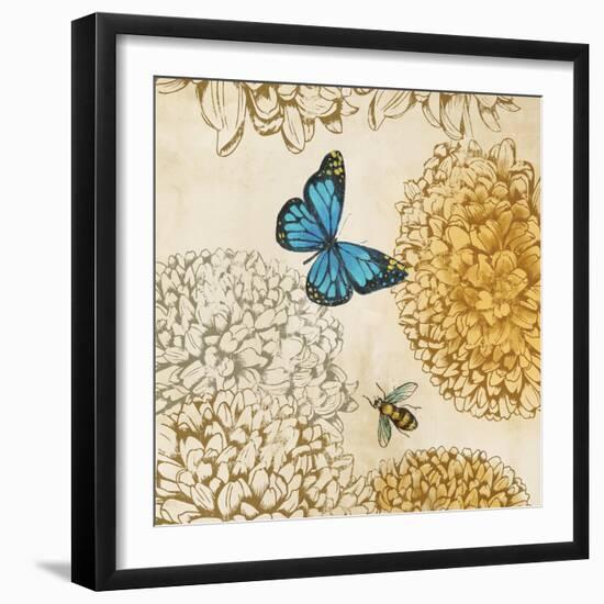 Butterfly in Flight II-Anna Polanski-Framed Art Print