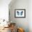 Butterfly in Metallic II-Julia Bosco-Framed Art Print displayed on a wall