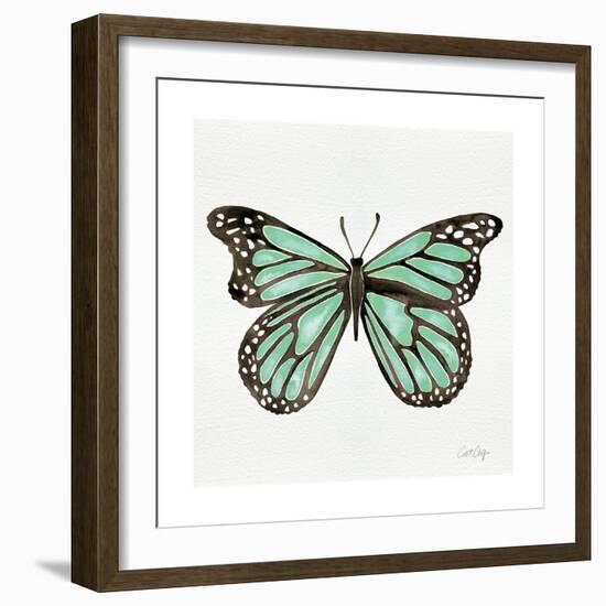 Butterfly in Mint-Cat Coquillette-Framed Giclee Print