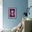 Butterfly in Purple Shadow-Ikuko Kowada-Framed Giclee Print displayed on a wall