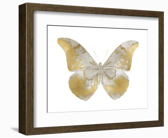 Butterfly in Teal II-Julia Bosco-Framed Art Print