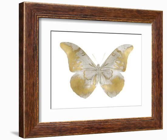 Butterfly in Teal II-Julia Bosco-Framed Art Print