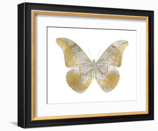 Butterfly in Teal II-Julia Bosco-Framed Art Print