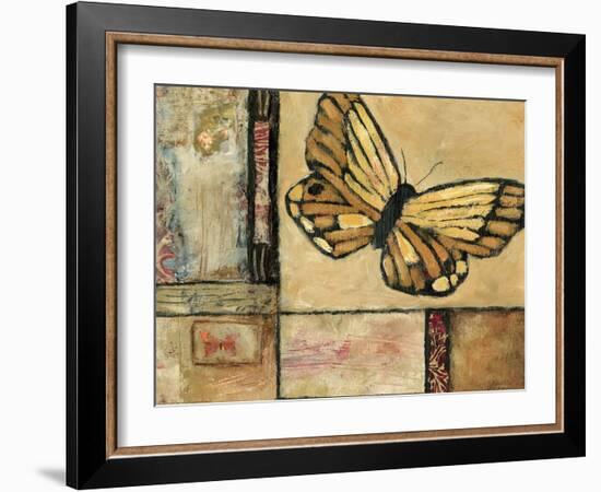 Butterfly in Yellow-Bagnato Judi-Framed Art Print