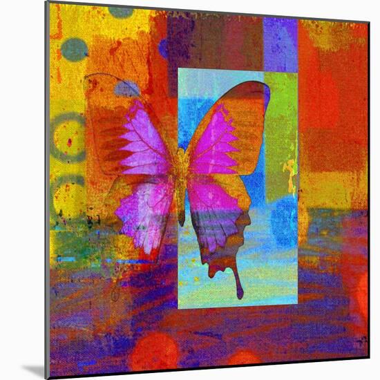 Butterfly IV-Ricki Mountain-Mounted Art Print