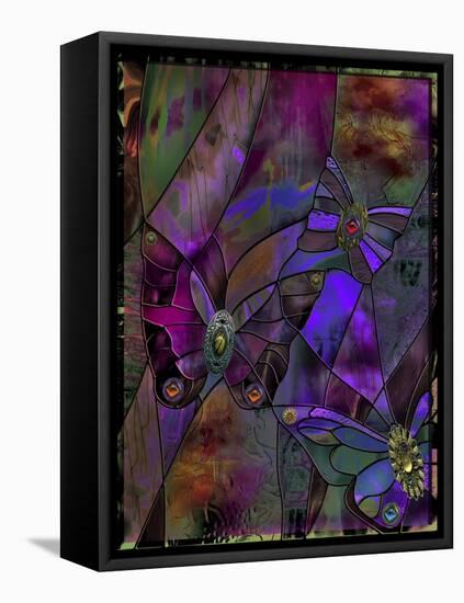 Butterfly Jewels-Mindy Sommers-Framed Premier Image Canvas