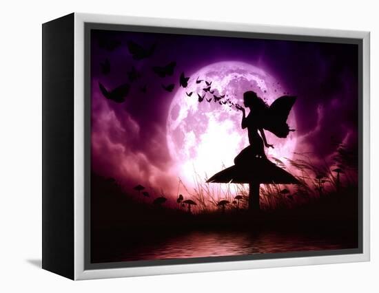 Butterfly Keeper-Julie Fain-Framed Stretched Canvas