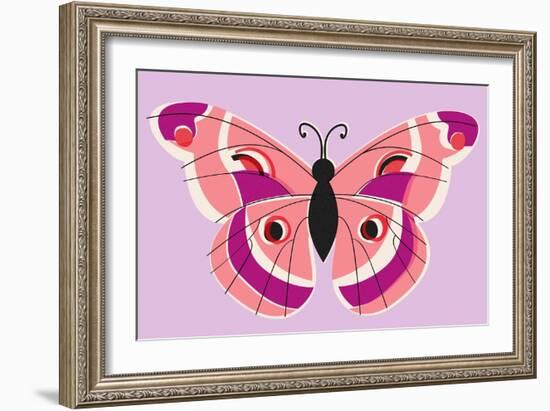 Butterfly Kite-null-Framed Giclee Print