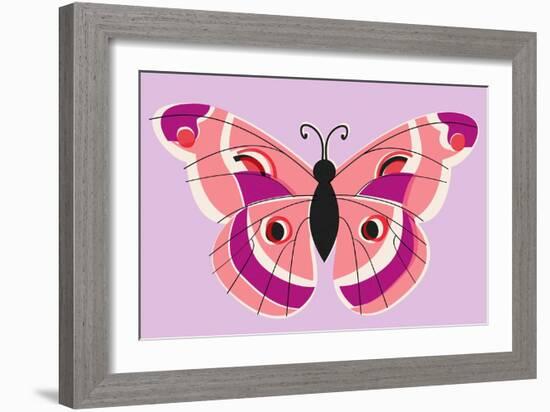 Butterfly Kite-null-Framed Giclee Print