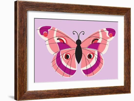 Butterfly Kite-null-Framed Giclee Print