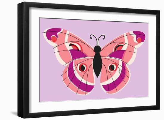 Butterfly Kite-null-Framed Giclee Print