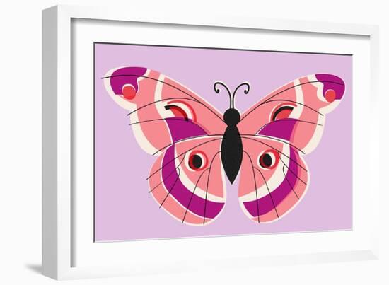 Butterfly Kite-null-Framed Giclee Print