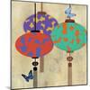 Butterfly Lanterns-Andrew Michaels-Mounted Art Print