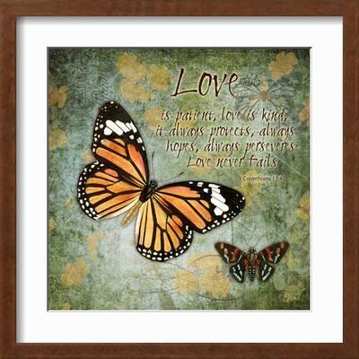 Butterfly Love Art Print - FashionAveMom