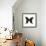 Butterfly Noir-Assaf Frank-Framed Giclee Print displayed on a wall