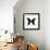 Butterfly Noir-Assaf Frank-Framed Giclee Print displayed on a wall
