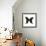 Butterfly Noir-Assaf Frank-Framed Giclee Print displayed on a wall