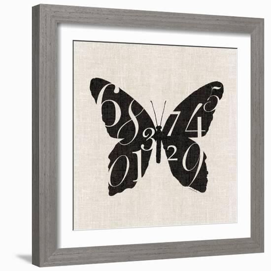 Butterfly Numbers-Morgan Yamada-Framed Art Print