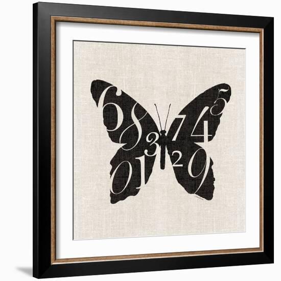 Butterfly Numbers-Morgan Yamada-Framed Art Print