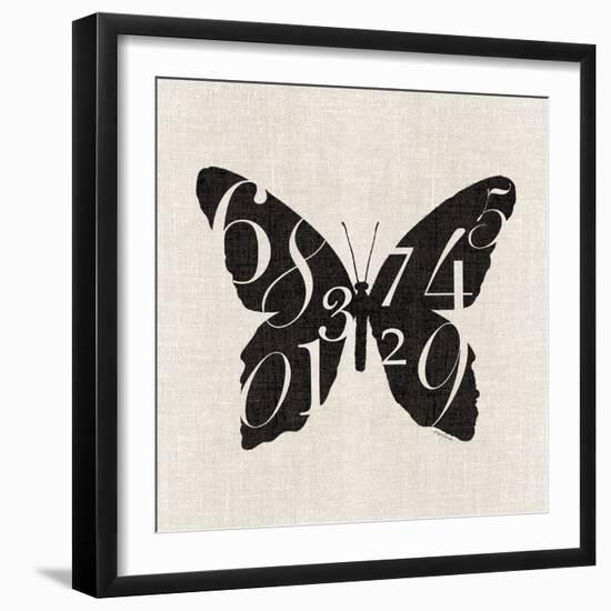 Butterfly Numbers-Morgan Yamada-Framed Art Print