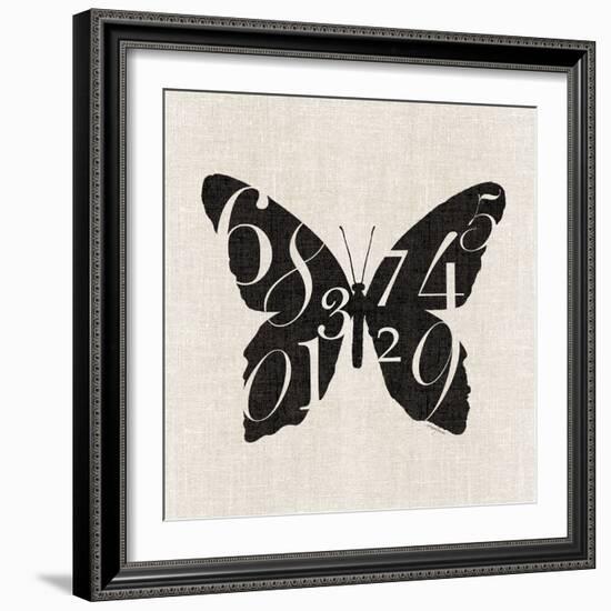 Butterfly Numbers-Morgan Yamada-Framed Art Print