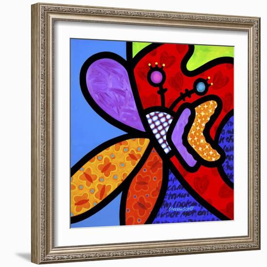 Butterfly Orchid-Steven Scott-Framed Giclee Print