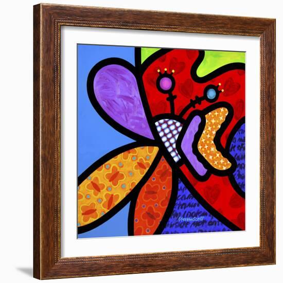 Butterfly Orchid-Steven Scott-Framed Giclee Print