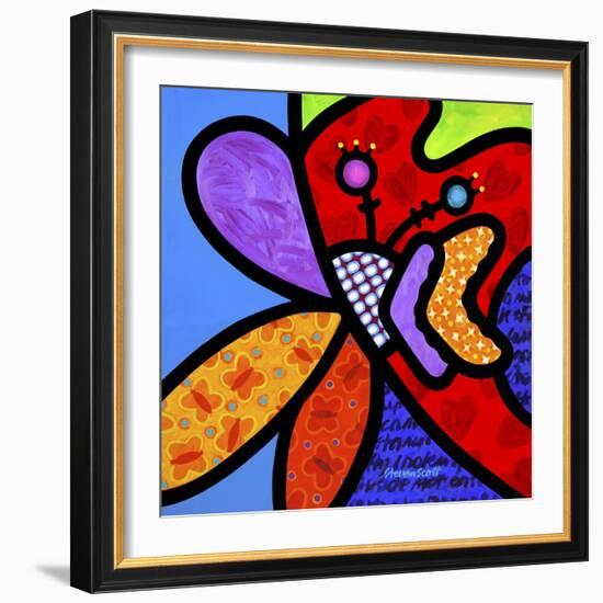 Butterfly Orchid-Steven Scott-Framed Giclee Print