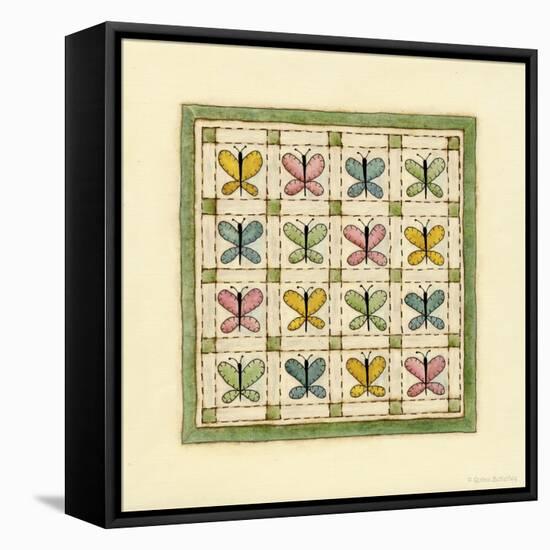 Butterfly Patchwork-Robin Betterley-Framed Premier Image Canvas