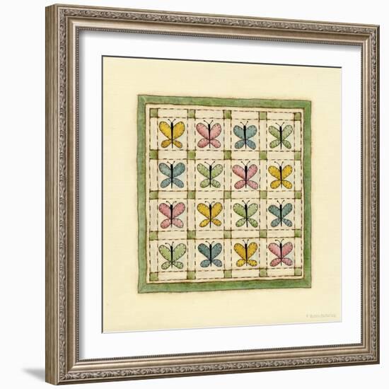 Butterfly Patchwork-Robin Betterley-Framed Giclee Print