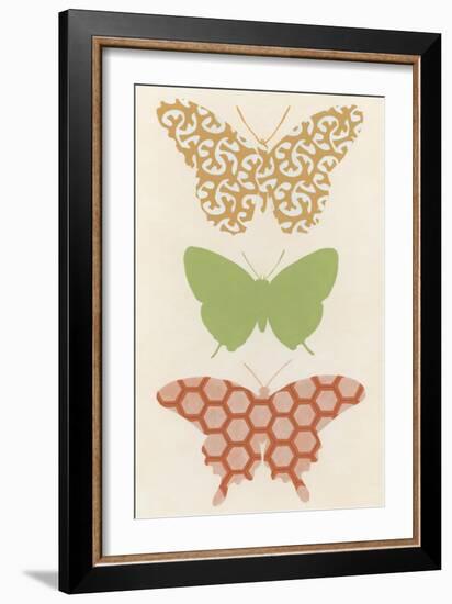 Butterfly Patterns III-Erica J. Vess-Framed Art Print