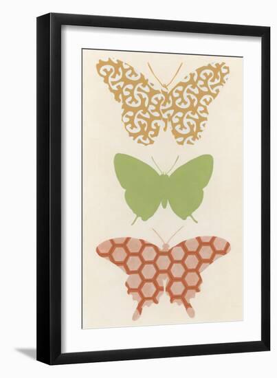 Butterfly Patterns III-Erica J. Vess-Framed Art Print