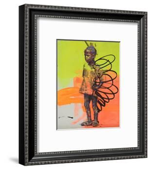 Butterfly people-Aaron Bevan-Bailey-Framed Giclee Print